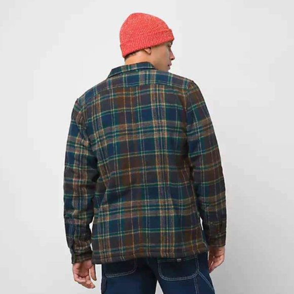 HOWARD SHERPA LINED FLANNEL BUTTONDOWN SHIRT VANS - Picture 2 of 2